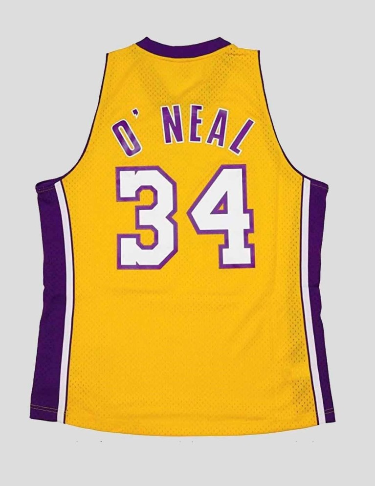MITCHELL & NESSUNA lakers shaq o´neal swingman oro chiaro